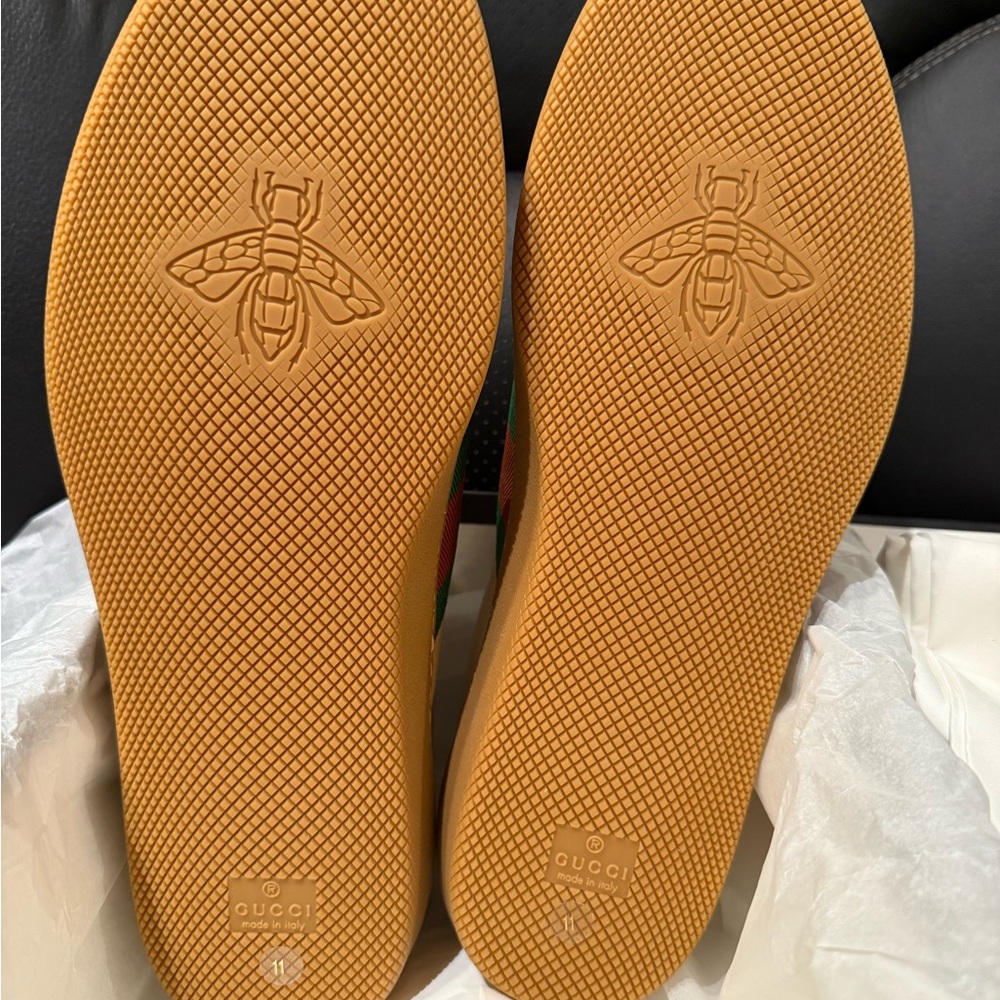 Gucci - men’s trainer “oatmeal” low top sneakers NEVER WORN. - Picture 4 of 7